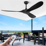 60 Inch Outdoor Ceiling Fans Without Lights