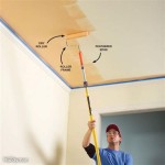 How To Cut Ceiling Paint