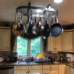 Pots And Pans Hanging From Ceiling